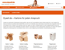 Tablet Screenshot of dysell.de